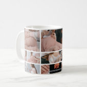 7 Photo Christmas Cookies for 2 Pregnancy Kaffeetasse (Vorderseite Links)