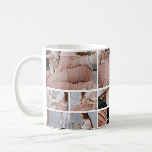 7 Photo Christmas Cookies for 2 Pregnancy Kaffeetasse (Links)
