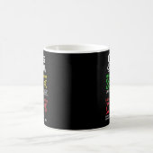 7 Principles Of Kwanzaa Black African American Men Kaffeetasse (Mittel)