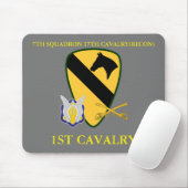 7. QUADRON 17. CAVALRY(RECON) 1. CAVALRY MOUSEPAD (Mit Mouse)