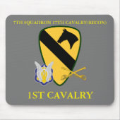 7. QUADRON 17. CAVALRY(RECON) 1. CAVALRY MOUSEPAD (Vorne)
