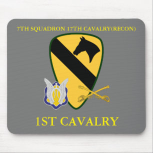 7. QUADRON 17. CAVALRY(RECON) 1. CAVALRY MOUSEPAD