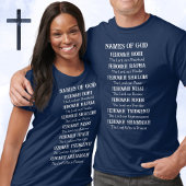 7 Redemptive Namen von Jehovah, Custom Christlich T-Shirt