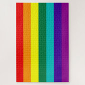 7 Regenbogen-Gay Pride-Fahne Puzzle (Vertikal)