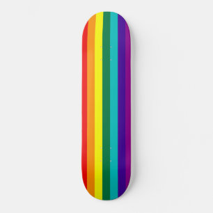 7 Regenbogen-Gay Pride-Fahne Skateboard