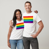 7 Regenbogen-Gay Pride-Fahne T-Shirt (Unisex)