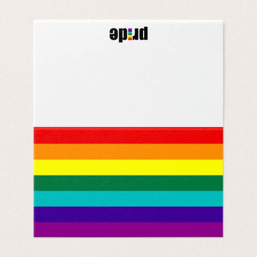 7 Regenbogenfarben (Außenseite Aufgefaltet)