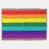 7 Regenbogenfarben Decke (Vorderseite)