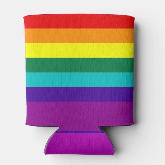 7 Regenbogenfarben Dosenkühler (Rückseite)