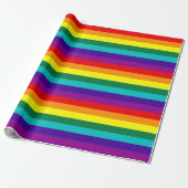 7 Regenbogenfarben Geschenkpapier (Ungerollt)