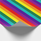7 Regenbogenfarben Geschenkpapier (Ecke)