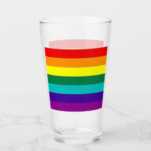 7 Regenbogenfarben Glas