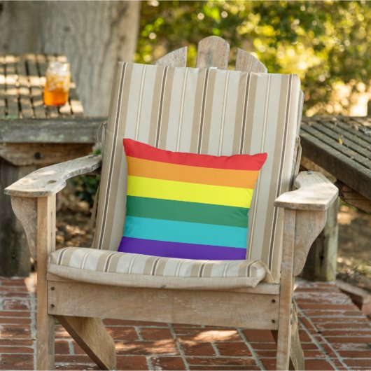 7 Regenbogenfarben Kissen (Stuhl)