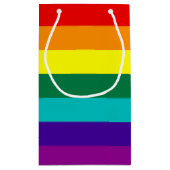 7 Regenbogenfarben Kleine Geschenktüte (Rückseite)