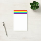 7 Regenbogenfarben Post-it Klebezettel (Büro)