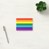 7 Regenbogenfarben Post-it Klebezettel (Büro)