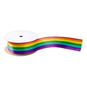 7 Regenbogenfarben Satinband (Spule)