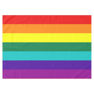 7 Regenbogenfarben Tischdecke