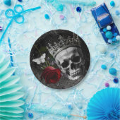 7" Round Paper Plate Haunting Adeline Zade Mea Pappteller (Party)