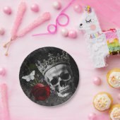 7" Round Paper Plate Haunting Adeline Zade Mea Pappteller (Party)