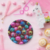 7" Round Paper Plate Pappteller (Party)