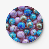 7" Round Paper Plate Pappteller (Vorderseite)