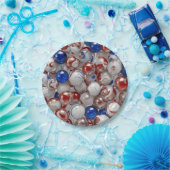 7" Round Paper Plate Pappteller (Party)