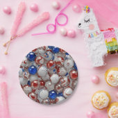 7" Round Paper Plate Pappteller (Party)