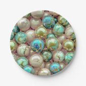 7" Round Paper Plate Pappteller (Vorderseite)