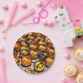 7" Round Paper Plate Pappteller (Party)