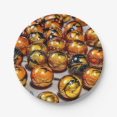 7" Round Paper Plate Pappteller (Vorderseite)