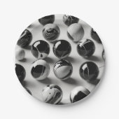 7" Round Paper Plate Pappteller (Vorderseite)