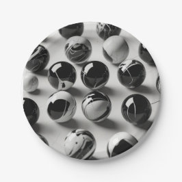 7" Round Paper Plate Pappteller