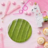 7" Rundpapierplatte mit reinem Bananenblatt Pappteller (Party)