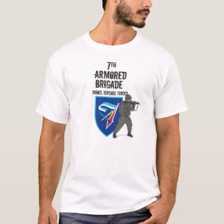 7. Rüstungsbrigade, israelische Verteidigungskräft T-Shirt