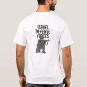7. Rüstungsbrigade, israelische Verteidigungskräft T-Shirt (Rückseite)