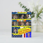 7 SCHRITTE - Postkarte (Stehend Vorderseite)