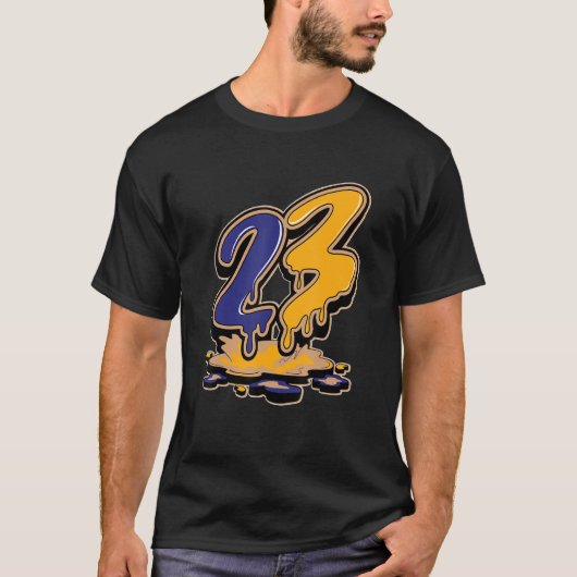 7 SE Afrobeats 23 Dripping Afrobeats 7s T-Shirt (Vorderseite)