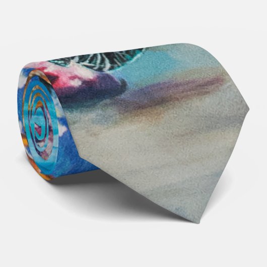 7 Seekorallenriff-Krawatte Krawatte (Gerollt)