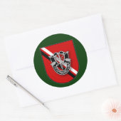 7. SFG (A) - Service im Irak MA Runder Aufkleber (Umschlag)