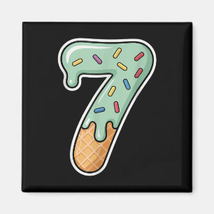7 Six Seven Trend 67 Frohen 67. Schultag  Magnet