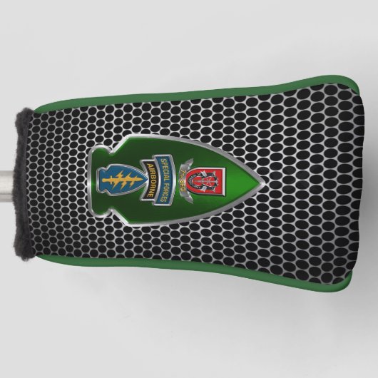7. Sondereinsatzgruppe (Im Flugzeug) Pfeilspitzen  Golf Headcover (Vorderseite)