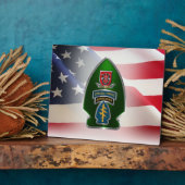 7. Special Forces Group (IM FLUGZEUG) Plaque Fotoplatte (Seite)