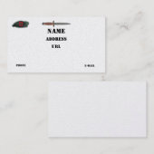 7. Spezialkräfte vets lrps recp lrp Patch Visitenkarte (Vorne/Hinten)