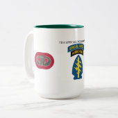 7. SPEZIELLE KRAFT-GRUPPEN-TASSE ZWEIFARBIGE TASSE (Vorderseite Links)