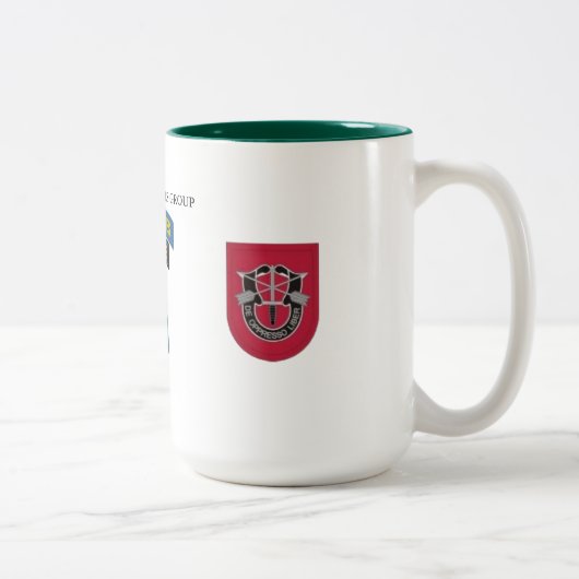 7. SPEZIELLE KRAFT-GRUPPEN-TASSE ZWEIFARBIGE TASSE (Rechts)