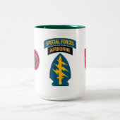 7. SPEZIELLE KRAFT-GRUPPEN-TASSE ZWEIFARBIGE TASSE (Mittel)