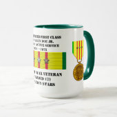 7 STERNE SAILORS VIETNAM KRIEG TASSE (VorderseiteRechts)