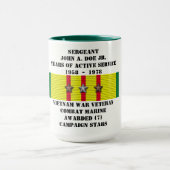 7 STERNE ZUR BEKÄMPFUNG DES MEERESVIETNAMKRIEGS TASSE (Zentrum)