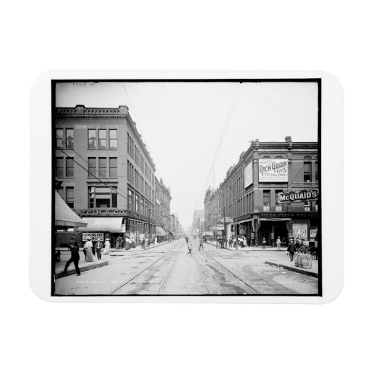 7. Straße, St. Paul, Minnesota Vintag Magnet (Horizontal)